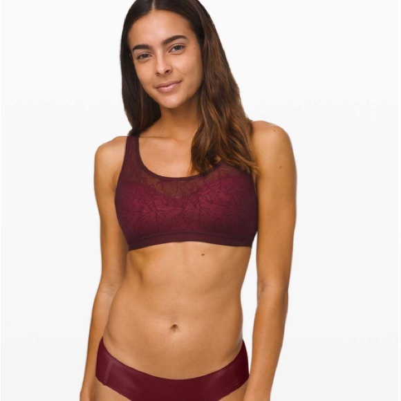 lululemon athletica Other - NWT Shadow mesh bra * leaf size small lululemon